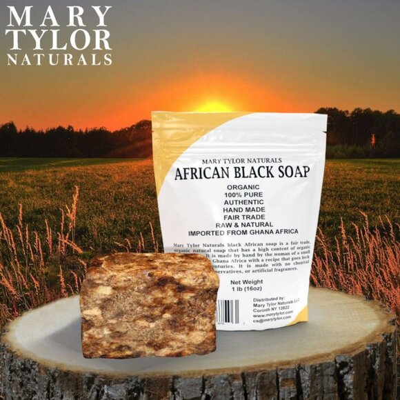 African Black Soap, 5lbs - Picture 1 of 8